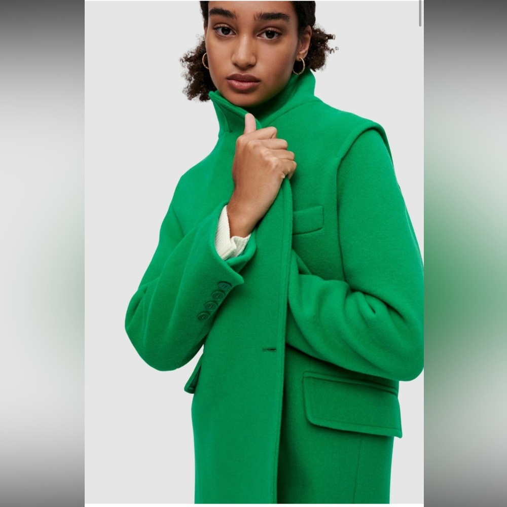 Maje Givera Wool-Blend Coat
